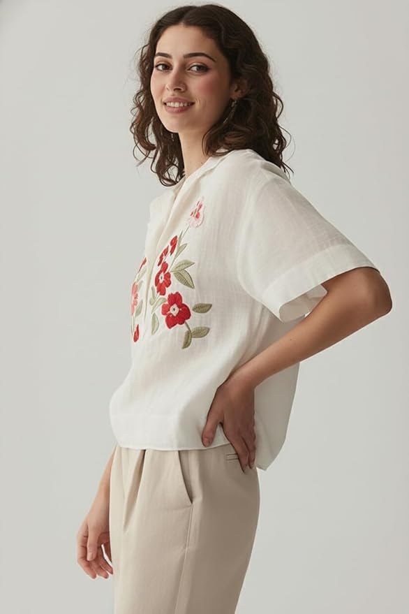 Casual Cotton Top - Image 2