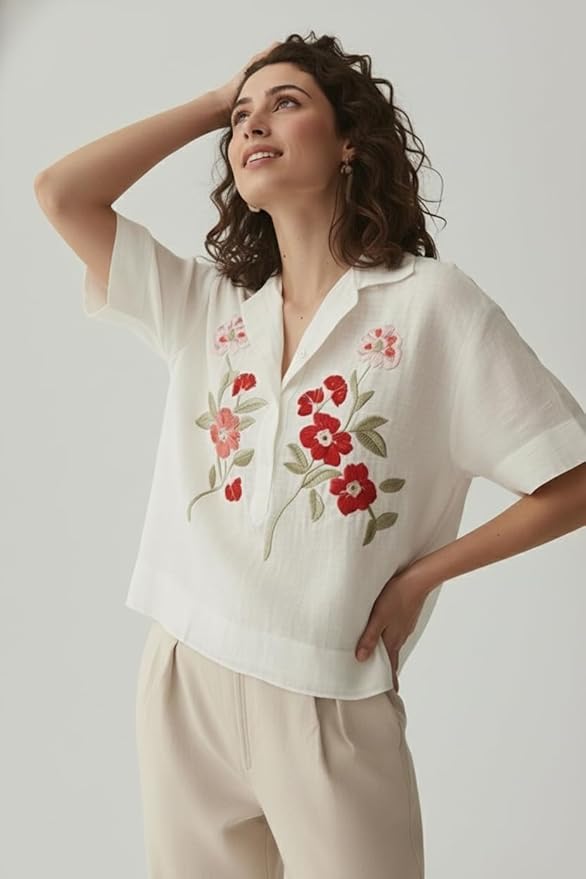 Casual Cotton Top - Image 3