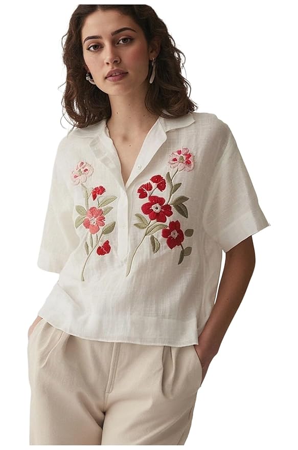 Casual Cotton Top - Image 5