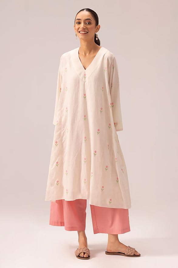 Party Wear Embroidered Suit Set - Image 3