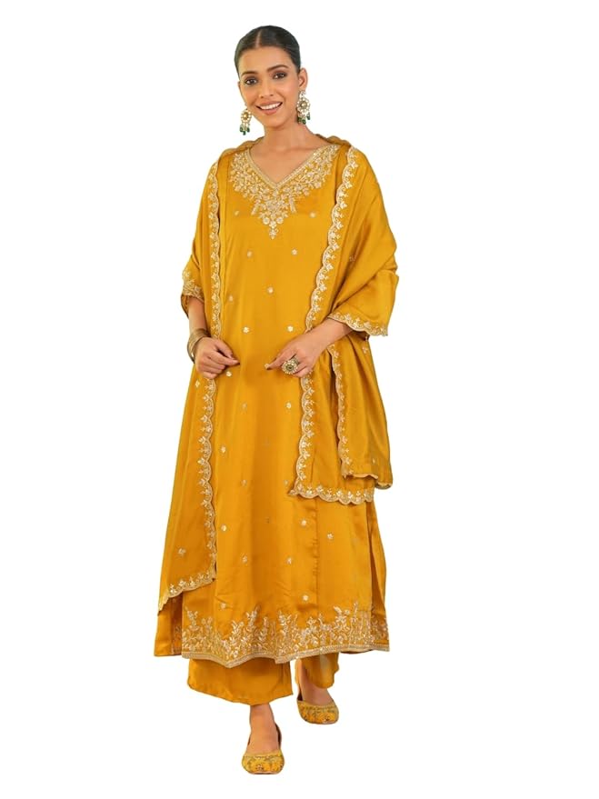 Kurta with Pant and Dupatta Sets