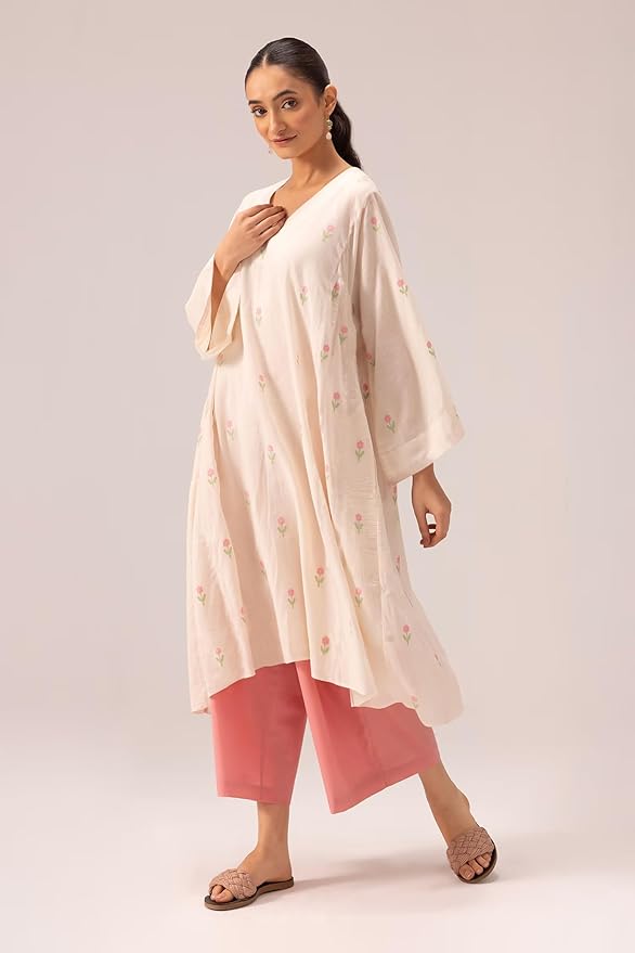 Party Wear Embroidered Suit Set - Image 4