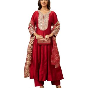 Traditional Anarkali Suit Set